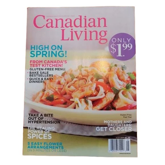$5 ADD-ON ✨ Canadian Living Magazine - May 2011 - Picture 1 of 4